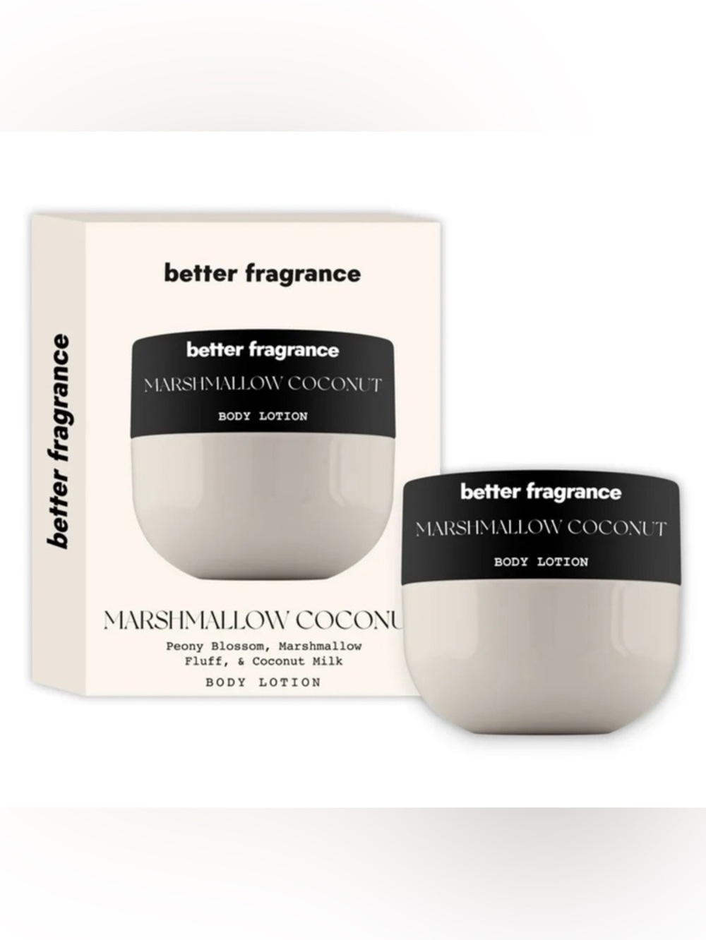 Better Fragrance Marshmallow Coconut Hydrating Lotion